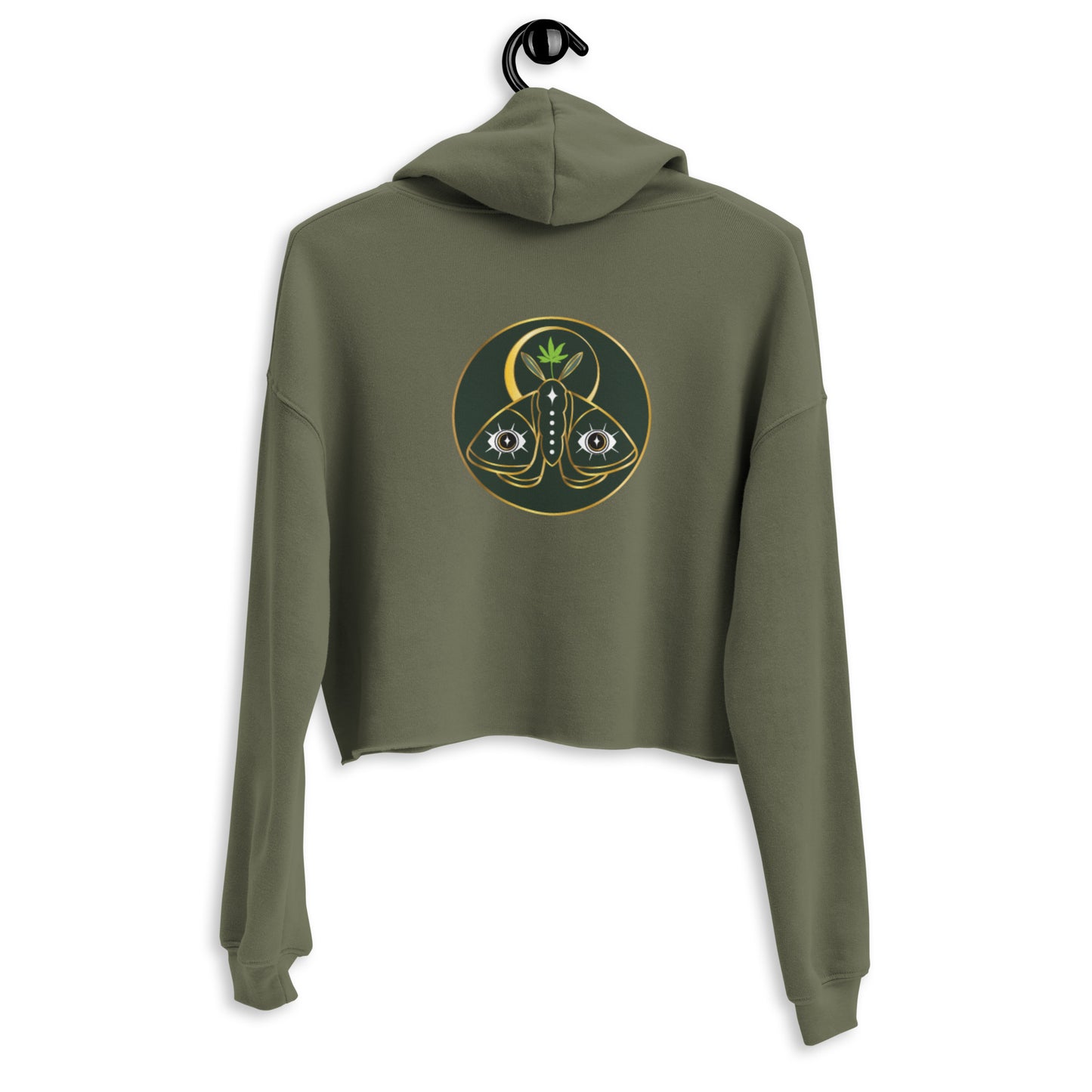 Lifted Moth Crop Hoodie